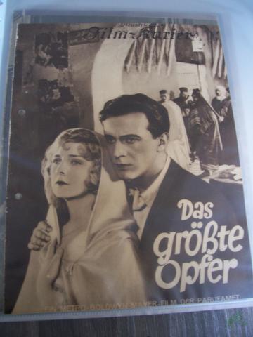 Product image of the product “Nummer 1102, 1929, Das größte Opfer ”