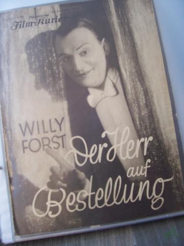 Product image of the product “Nummer 1510, 1931, Der Herr auf Bestellung mit Willy Forst ”