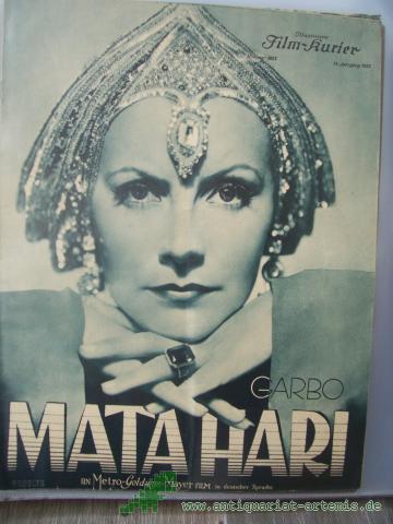 Product image of the product “Nummer 1822, 1932, MATAHARI mit Greta Garbo ”
