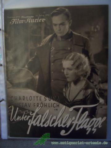 Product image of the product “No 1733, 1932, Unter falscher Flagge. Mit Charlotte Susa und Gustav Fröhlich ”