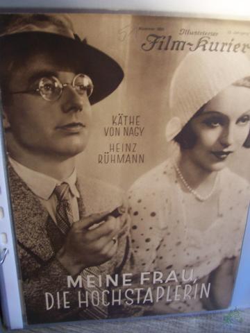 Product image of the product “No 1650, 1931, Meine Frau die Hochstaplerin mit Käthe von Nagy und Heinz Rühmann ”