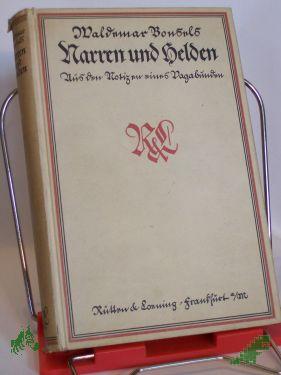 Product image of the product “Narren und Helden / Waldemar Bonsels ”