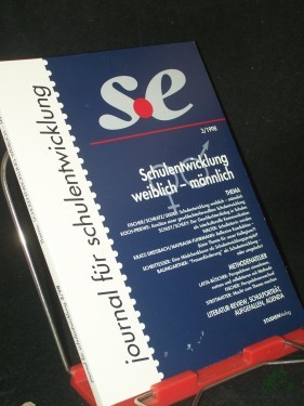 Artikelbild des Artikels “3/1998, Thema: Schulentwicklung weiblich - männlich / [Hrsg.: Herbert Altrichter ...] “