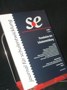 Artikelbild des Artikels “3/2005, Thema: Paradoxien der Schulentwicklung “