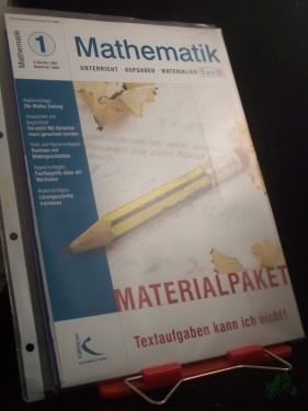 Artikelbild des Artikels “1/2007, Textaufgaben kann ich nicht! “