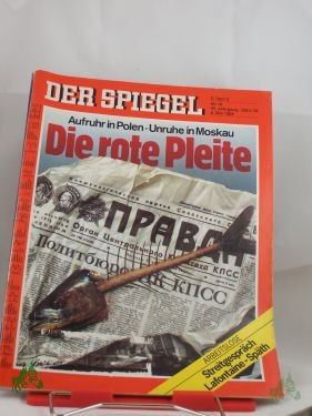 Product image of the product “Die rote Pleite, aufruhr in Polen, unruhe in Moskau ”