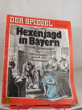 Product image of the product “Hexenjagd in Bayern, der Abtreibungsprozeß von Memmingen ”