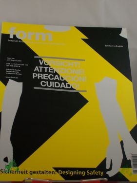 Product image of the product “7/8 2003 sicherheit gestalten, designing safety ”