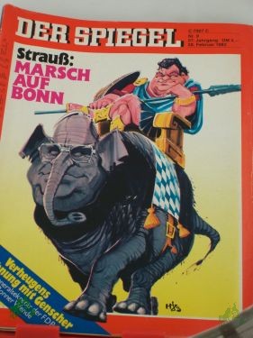 Artikelbild des Artikels “Strauß, Marsch auf Bonn “