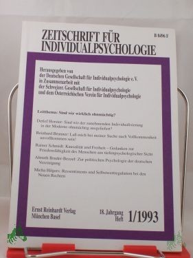 Artikelbild des Artikels “18. Jahrgang 1/1993 “