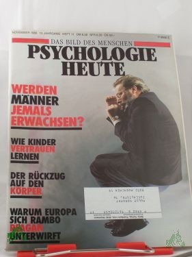 Artikelbild des Artikels “11/1986 Werden Männer jemals erwachsen “