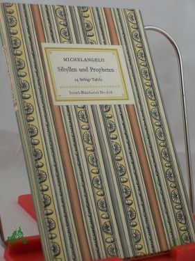 Artikelbild des Artikels “Sibyllen und Propheten : 24 farbige Bilder nach den Fresken in d. Sixtinischen Kapelle / Michelangelo. Mit e. Geleitw. v. Bettina Seipp “