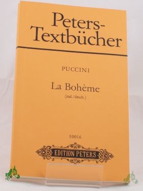 Product image of the product “La Boheme : Szenen aus Henri Murgers 