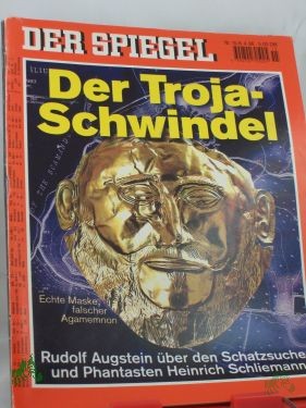 Product image of the product “DER SPIEGEL 15/1996, Der Troja Schwindel ”