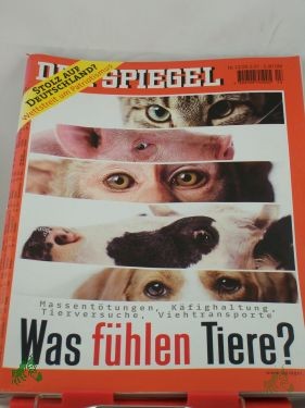 Product image of the product “DER SPIEGEL 13/2001, Was fühlen Tiere ”