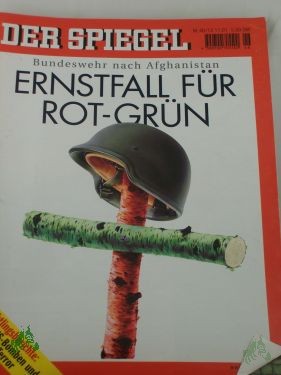Artikelbild des Artikels “DER SPIEGEL 46/2001, Ernstfall für rot-grün, Bundeswehr nach Afghanistan “