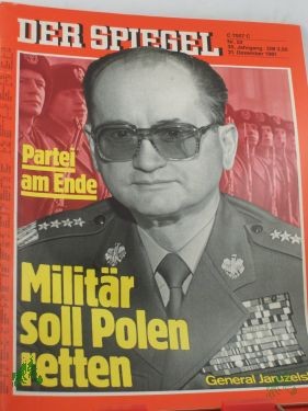 Artikelbild des Artikels “DER SPIEGEL 52/1981, Militär soll Polen retten “