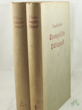 Product image of the product “Evangelische Pädagogik, Band 2/1,Band 1 Leopold Cordier ”