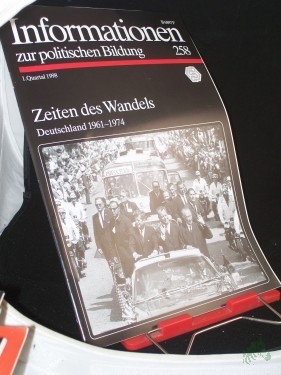 Artikelbild des Artikels “1. Quartal 1998, Zeiten des Wandels, Deutschland 1961- 1974 “