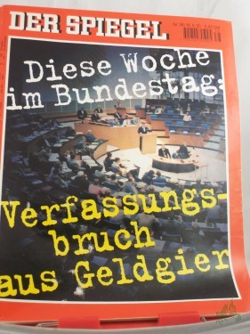 Product image of the product “38/1995, Verfassungsbruch aus Geldgier ”