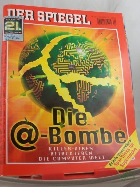 Artikelbild des Artikels “20/2000, Die @-Bombe. Killer-Viren attackieren die Computer-Welt; Globus, Platinen “