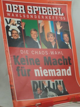 Product image of the product “55/2005, Die Chaos-Wahl: Keine Macht für niemand ”