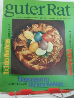 Artikelbild des Artikels “1/1985, Etagengarten für den Balkon, zwei Tische zum selbermachen die mit dem Ausziehprinzip und mit Rollen funktionieren (siehe Foto) “