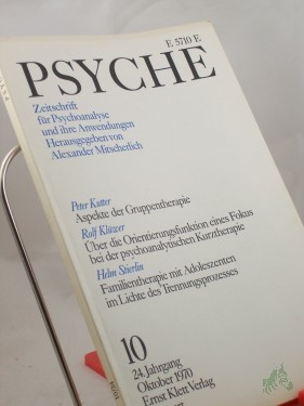 Artikelbild des Artikels “10/24, 1970, Aspekte der Gruppentherapie “