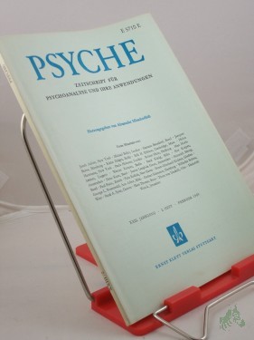 Artikelbild des Artikels “XXIII/2, 1969, Zur Metapsychologie von Übertragung und Gegenübertragung “