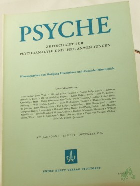 Artikelbild des Artikels “XX/12, 1966, Zur Psychodynamik der sogenannten iatrogenen Neurose “