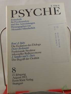 Artikelbild des Artikels “8/27, 1973, Funktionale Struktur informeller Rollensysteme “