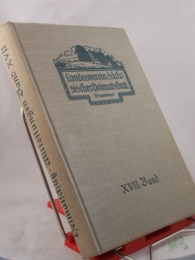 Artikelbild des Artikels “Mitteilungen des Landesvereins Sächsischer Heimatschutz 1926 “