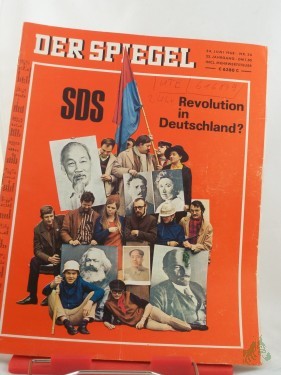 Product image of the product “26/1968, SDS Revolution in Deutschland ”