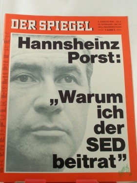 Product image of the product “6/1968, Hansheinz Porst, Warum ich der SED beitrat ”
