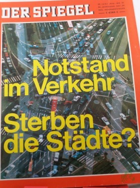 Artikelbild des Artikels “27/1970, Notstand im Verkehr Sterben die Städte? “