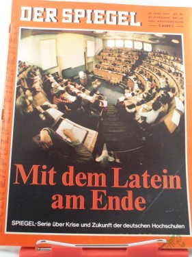 Artikelbild des Artikels “26/1969, Mit dem Latein am Ende, Krise u. Zukunft d. deutschen Hochschulen “