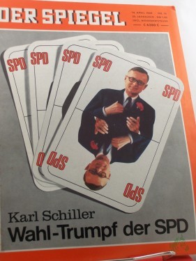 Artikelbild des Artikels “16/1969, Karl Schiller, Wahl Trumpf der SPD “