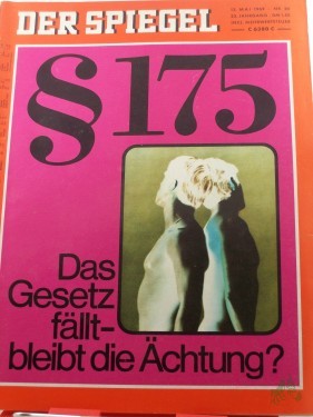 Product image of the product “20/1969, Paragraph 175, das Gesetz fällt, bleibt die Ächtung? ”