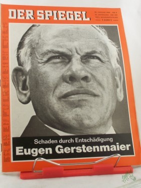 Artikelbild des Artikels “4/1969, Schaden durch Entschädigung, Eugen Gerstenmaier “