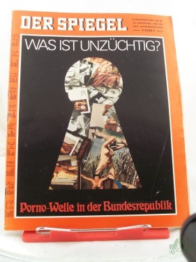 Artikelbild des Artikels “50/1969, Was ist unzüchtig, Porno Welle in der Bundesrepublik “