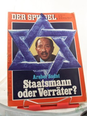 Product image of the product “49/1977, Araber Sadat, Staatsmann oder Verräter ”