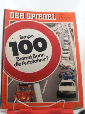 Product image of the product “26/1979, Tempo 100, bremst Bonn Autofahrer ”