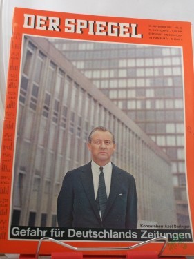 Artikelbild des Artikels “40/1967, Gefahr für Deutschlands Zeitungen “