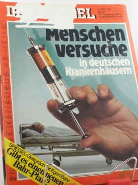 Product image of the product “37/1978, Menschenversuche in deutschen Krankenhäusern ”
