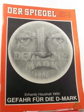 Product image of the product “47/1965, Erhards Haushalt 1966: GEFAHR FÜR DIE D-MARK ”