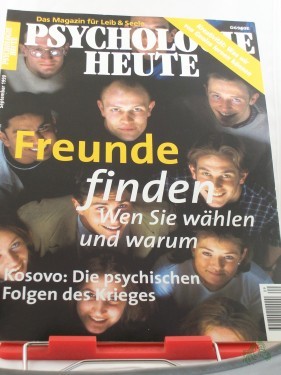 Artikelbild des Artikels “9/1999, Freunde finden, wen sie wählen und warum “