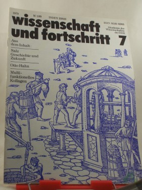 Artikelbild des Artikels “Wissenschaft und Fortschritt, 7/1979 “