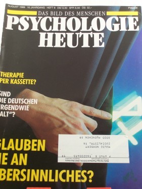 Artikelbild des Artikels “8/1989, Glauben sie an Übersinnliches “