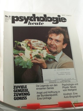 Artikelbild des Artikels “2/1982, Zuviel Genüsse, zuwenig Genuss “