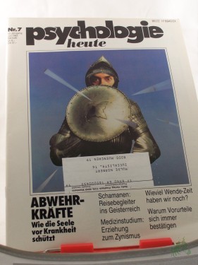Artikelbild des Artikels “7/1983, Abwehrkräfte wie die Seele vor Krankheit schützt “